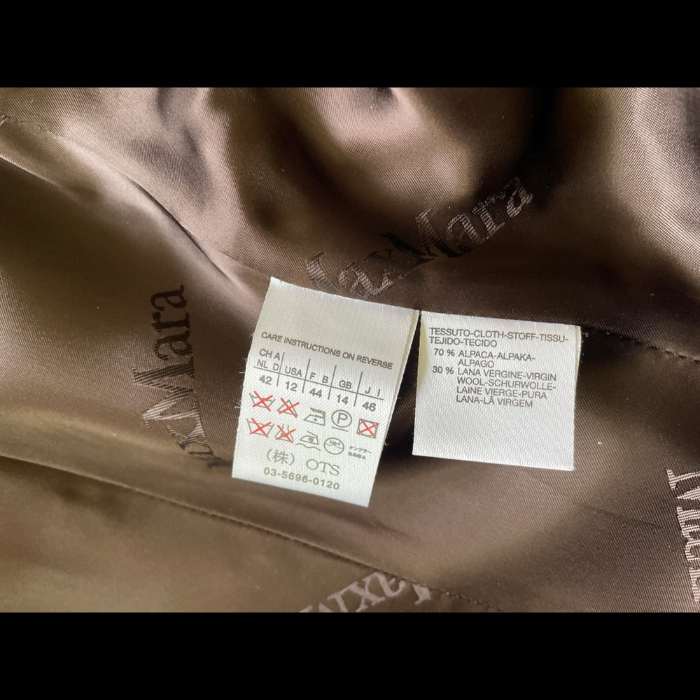 MaxMara vintage. Mint condition Wool/ alpaca. - Picture 8 of 13